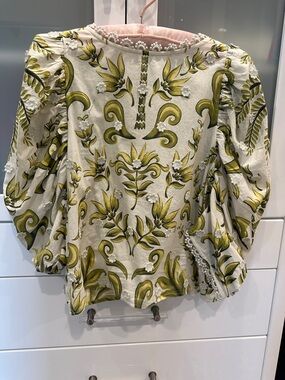Farm Rio Milano Floral Blouse S